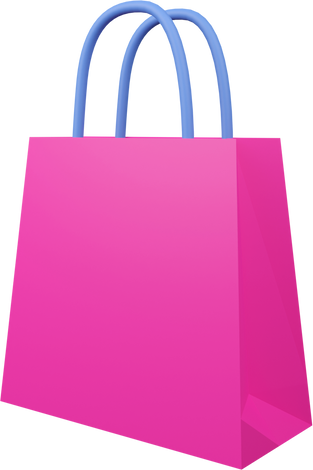Pink Shopping Bag